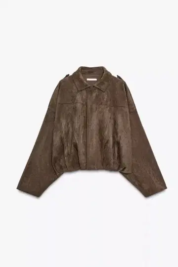 ZARA 스웨이드 느낌 봄버 자켓 S