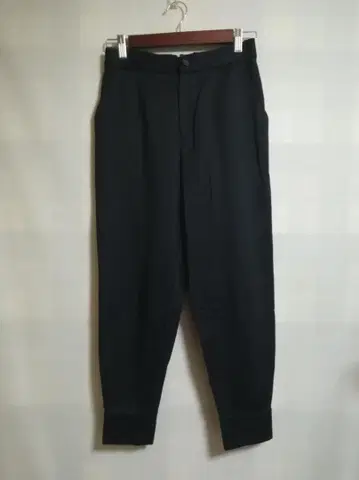 BORDERS at BALCONY 이지 팬츠 맨투맨 블랙 사이즈 36