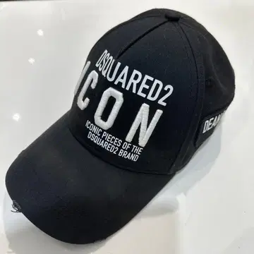DSQUARED2 ICON 캡 블랙