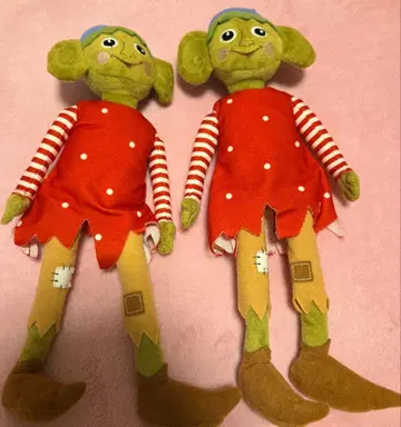 엘프 봉제 인형 2체 세트