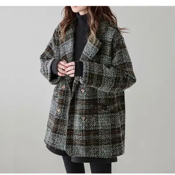 AMELY 체스터 코트 프리 사이즈