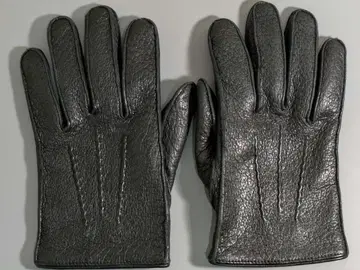 DENTS 페리 그로브 캐시미어 라이닝 블랙