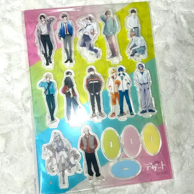 디저트 순정만화 이케맨 페어 아크릴 스탠드