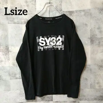 SY32 BY SWEET YEARS Lsize 롱 슬리브 블랙