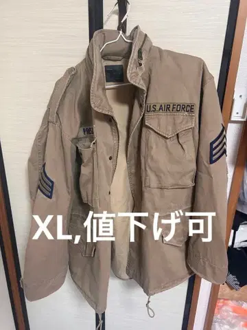 ZARA MAN 밀리터리 자켓 XL 베이지