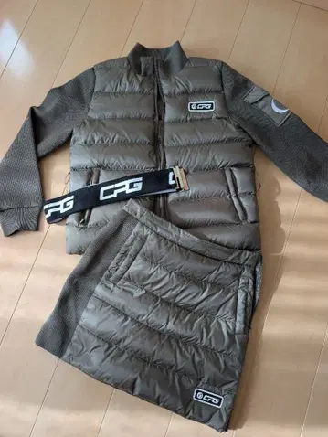 CPG 다운 자켓 스커트 세트 셋업 CPG 골프