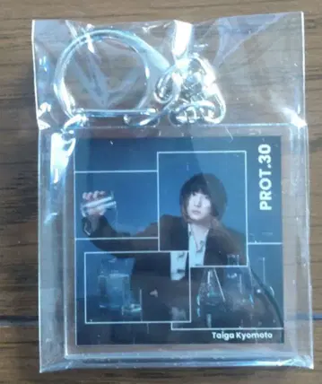 SixTONES 쿄모토 타이가 PROT.30 키링 & 클리어 파일 2개