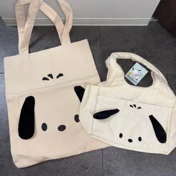 [ 미사용 새상품 ] 산리오 포차코 토트백 2세트