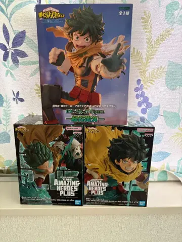 나의 히어로 아카데미아 이즈쿠 미도리야 3체 세트