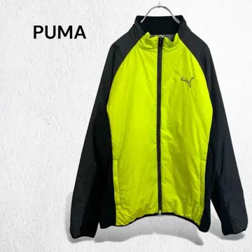 푸마 트랙 자켓 저리 윈드 브레이커 의류 로고 남성용 L