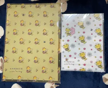 개구리 피클스 허니비 벌 마츠모토 양봉 총본점 클리어 파일 2장 세트