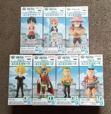 [ 미개봉 ] 원피스 월드 컬렉션 에니에스 로비 1 2 7종 세트