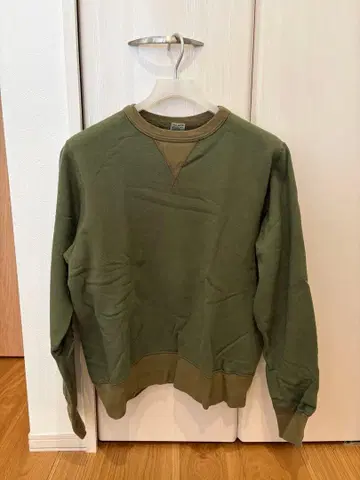 새상품급 Buzz Rickson 버즈릭슨 맨투맨 올리브 M