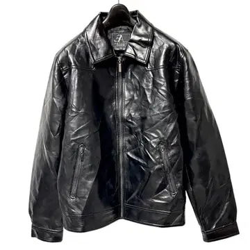 [ EMPORIO ARMANI ] 가죽 자켓 풀 집업 (XXL)