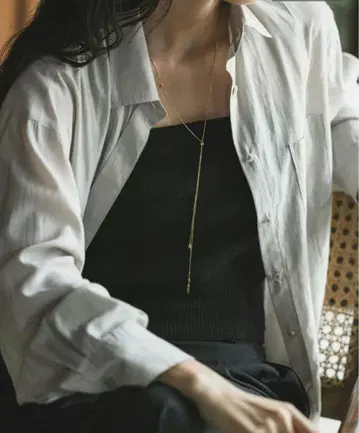 crewre 멀티웨이 드롭 목걸이 골드