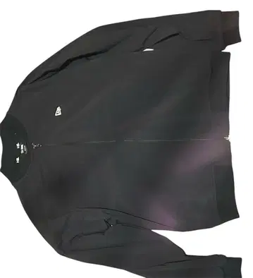 NEW ERA 블랙 풀 지퍼 자켓