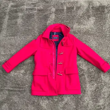 TOMMY HILFIGER 더플 코트 레드