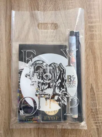 B'z LIVE-GYM 2025 FYOP Premium석 굿즈 세트