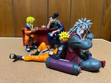 NARUTO 피규어 나루토 & 지라이야, 나루토 & 이루카 묶음 판매