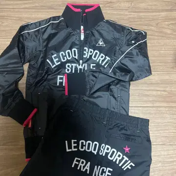 컨디션 최상 르꼬끄 셋업 윈드 브레이커 스커트 블루종 골프