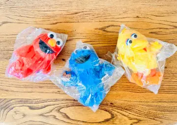 세서미 스트릿 엘모 쿠키 몬스터 빅버드 봉제 인형 세트