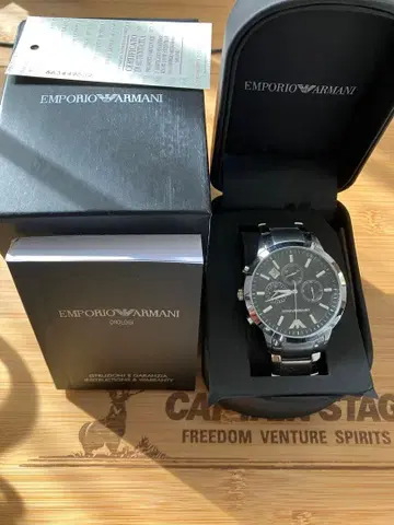 EMPORIO ARMANI 엠포리오 아르마니 손목시계 남성용