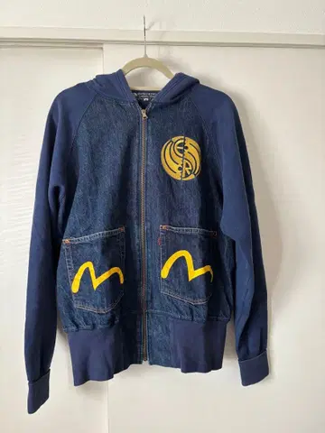 EVISU x RING 데님 후드 맨투맨 38