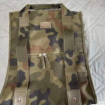 DKELLY 카모 패턴 백팩 백팩