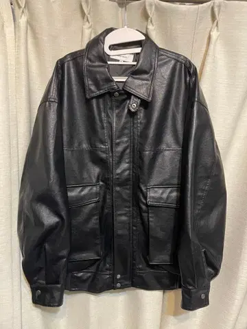 MONO-MART 페이크 가죽 자켓
