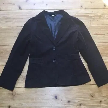 코듀로이 테일러드 자켓 (블랙) 9호