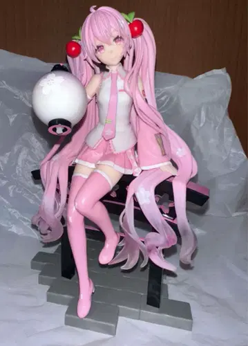 벚꽃 미쿠 AMP+피규어 벚꽃 등롱 ver.