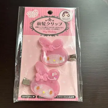 마이멜로디 앞머리 클립 홀로그램