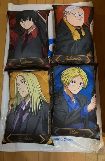 SAKAMOTO DAYS 빅 쿠션 카가미네, 사카모토 타로, 나구모, 신