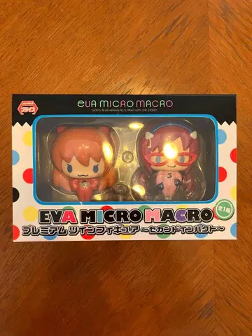 에반게리온 미크로마크로 프리미엄 트윈 피규어 아스카 마리