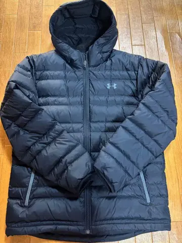 언더 아머 블랙 다운 자켓 XXL