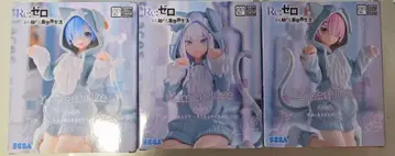 리제로 Yumemirize 피규어 3종 세트