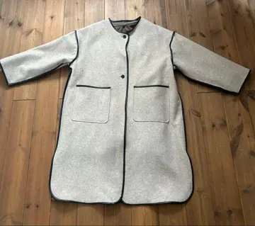 kastane 파이핑 코트 (새틴 라이너 포함)