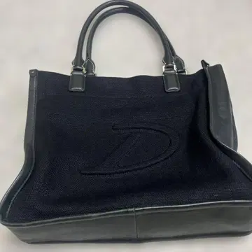 다코타 로고 토트백 블랙 Dakota 핸드백