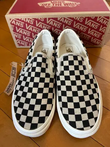 VANS 체커 패턴 슬립온