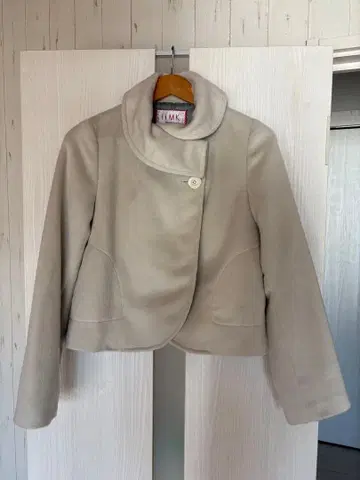 MICHEL KLEIN 아이보리 숏 자켓