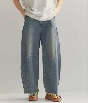 niko and - 와이드 레그 데님