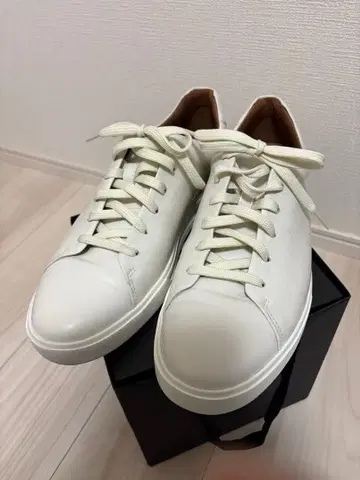 Clarks 남성용 앙코스타 레이스 스니커즈 천연 가죽