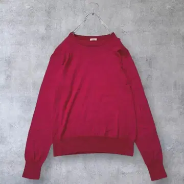 새상품급 이에나 울100% ALBA 크루넥 니트 풀오버