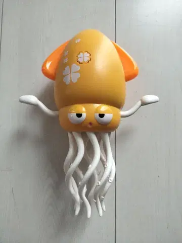 일렉트릭 스퀴드 오렌지 컬러 댄스 완구