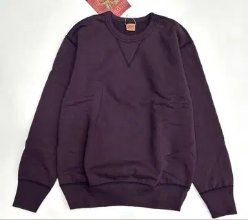 DELUXEWARE 디럭스웨어 맨투맨 트레이닝복 속기모 PURPLE