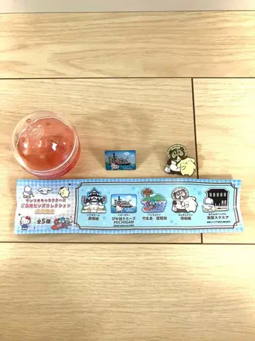 미사용 새상품 산리오 캐릭터즈 고토치 핀즈 컬렉션 시가 한정판