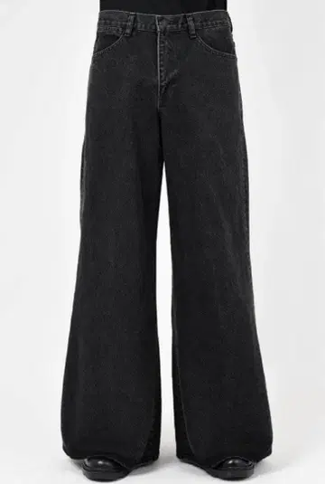 LAD MUSICIAN 25SS DENIM WIDE FLARE PANTS