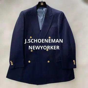 J.SCHOENEMAN NEWYORKER 뉴요커 더블 네이비 블레이저