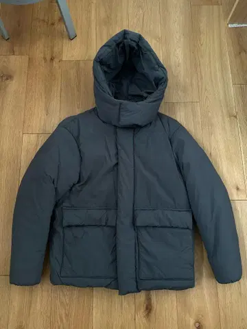 B:MING by BEAMS 써모라이트(R) 충전솜 후드 부착 블루종