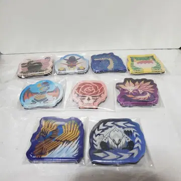 몬헌 와일즈 9개 세트 캐릭터 마그네츠